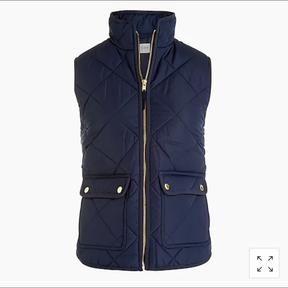 JCREW Navy Woman’s Vest (Size Small)